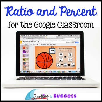Preview of Ratio and Percents: What Does it Cost? for the Google Classroom