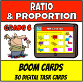 Ratio and Proportion Boom Cards (Grade 6)