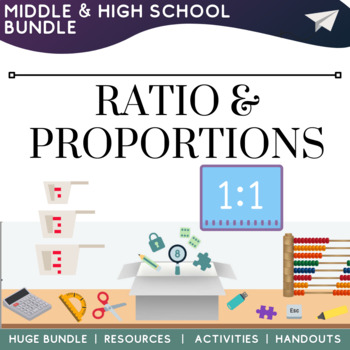 Preview of Ratio and Proportion Math Resources Activities