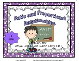 Ratio and Proportional Relationship Activities