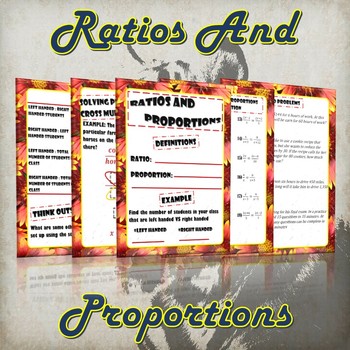 Preview of Ratio and Proportions (Guided Notes and Practice)