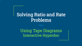 Ratio and Rate Problems Tape Diagrams Interactive Slides