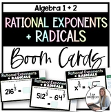 Rational Exponents and Radicals Boom Cards for Algebra 1
