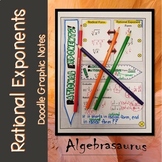 Rational Exponents vs. Radical Form Doodle Graphic Organizer