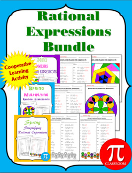Preview of Rational Expressions Activities  Bundle