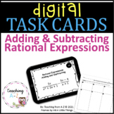 Rational Expressions Adding and Subtracting including Digi