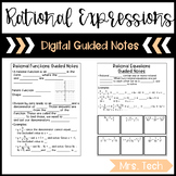 Rational Expressions, Function, and Equations Guided Notes