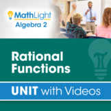 Rational Functions | Algebra 2 unit with Videos + notes + 