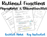 Rational Functions: Asymptotes and Discontinuities Notes