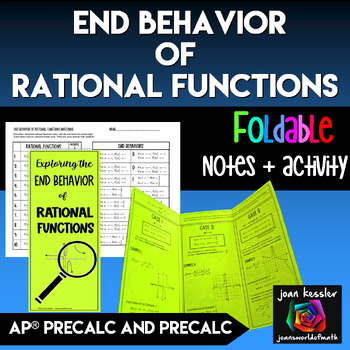Preview of End Behavior of Rational Functions  AP PreCalculus