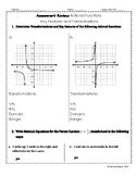 Rational Functions Key Features and Transformations Review