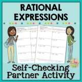 Rational Expressions Partner Activity
