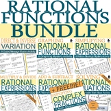 Rational Expressions and Equations Unit Bundle: A Crime in