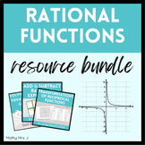 Rational Functions Unit Activities Bundle
