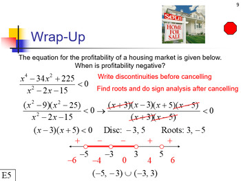 Preview of Rational Functions Unit (Pre-Calculus Honors)