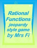 Rational Functions a jeopardy style game
