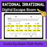 Rational Irrational Numbers Digital Escape Room