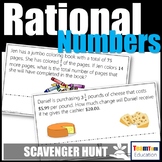 Rational Number Operations Scavenger Hunt