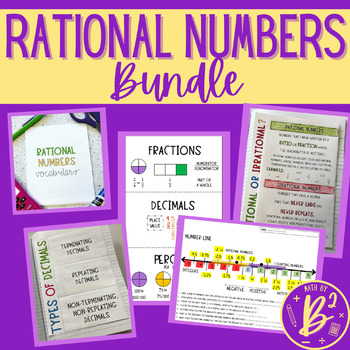 Preview of Rational Numbers Bundle