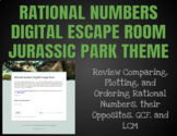 Rational Numbers *Digital* Escape Room | Jurassic Park Theme