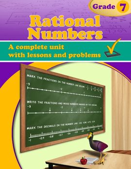 Preview of Rational Numbers: Grade 7 (Distance Learning)