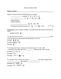 Rational Numbers Notes