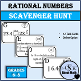 Rational Numbers Scavenger Hunt