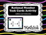 Rational Numbers Task Cards