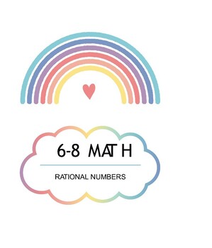 Preview of Rational Numbers Unit
