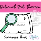 Rational Root Theorem Scavenger Hunt Activity (Finding Zer