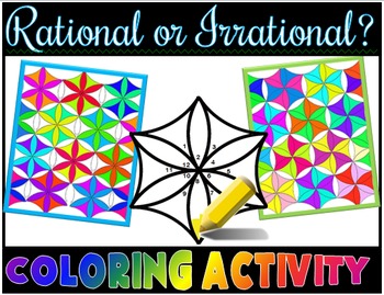 Preview of Rational or Irrational?  Coloring Activity
