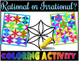 Rational or Irrational?  Coloring Activity