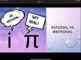 Rational vs Irrational Numbers Basics Powerpoint