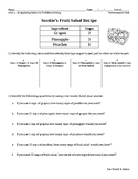 Ratios (Bar Model Compatible): Practice + Performance Task