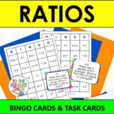 Ratios Bingo Game | Task Cards | Whole Class Activity