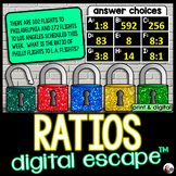 Ratios Digital Math Escape Room