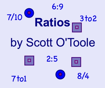 Preview of Ratios Math Smartboard Lesson - Ratio Lesson