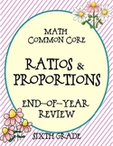 Ratios & Proportions Math Common Core Spiral Review