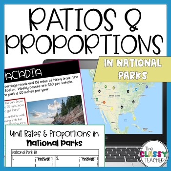 Preview of Ratios and Proportions Activity