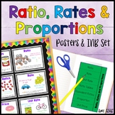 Ratios Rates Proportions Posters and Interactive Notebook 