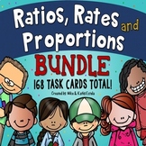 Ratios, Rates, and Proportions Task Cards BUNDLE