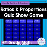 Ratios Review Game | 6th Grade Math Quiz Show Review