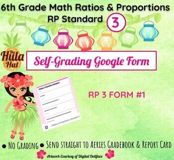 Preview of Ratios Standard 3 Google Form 1