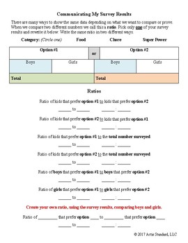 FREE} Would You Rather? Ratio & Percent Tasks