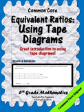 Equivalent Ratios: Tape Diagrams