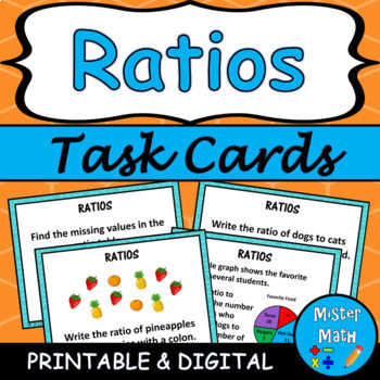 Preview of Ratios Task Cards