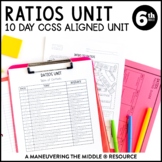 Ratios and Proportions Unit: 6th Grade Math (6.RP.1, 6.RP.3)