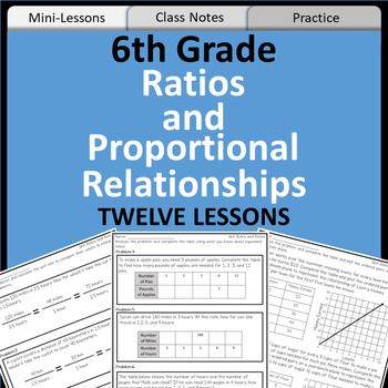 Preview of Ratios and Proportional Relationships