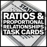 Ratios and Proportional Relationships Task Cards - All 6.R