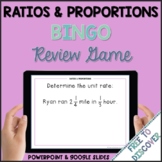Ratios and Proportional Relationships Review Game 